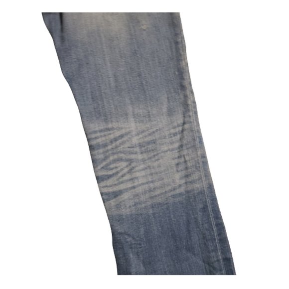 Miss Me Boyfriend Capri Blue Jeans Denim Distressed Classic Women's 25 Pre-owned - Picture 12 of 12